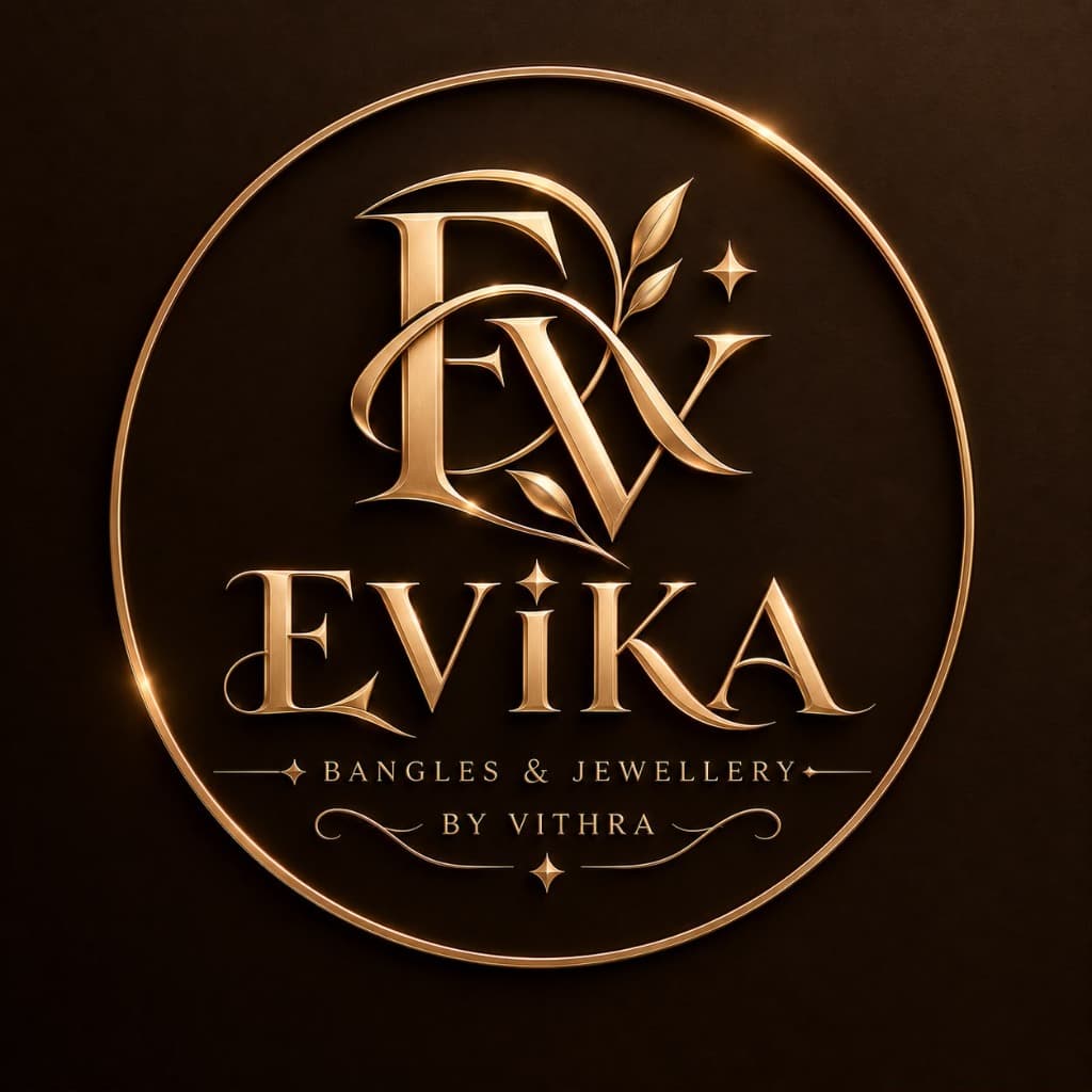EVIKA Bangles & Jewellery by Vithra Official Brand Logo